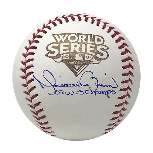 Mariano Rivera Yankees Signed '09 WS Champs Official 2009 World Series Baseball (JSA) - RSA