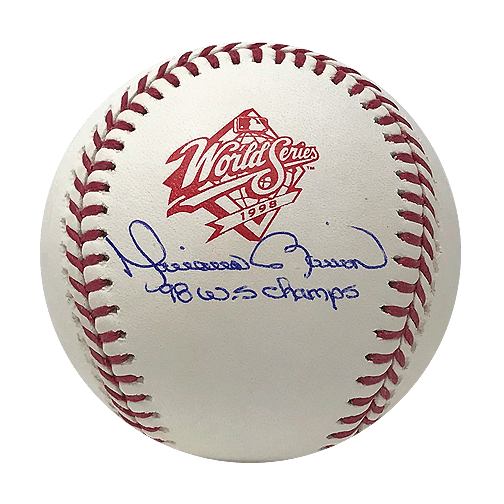 Mariano Rivera Yankees Signed '98 WS Champs Official 1998 World Series Baseball (JSA) - RSA