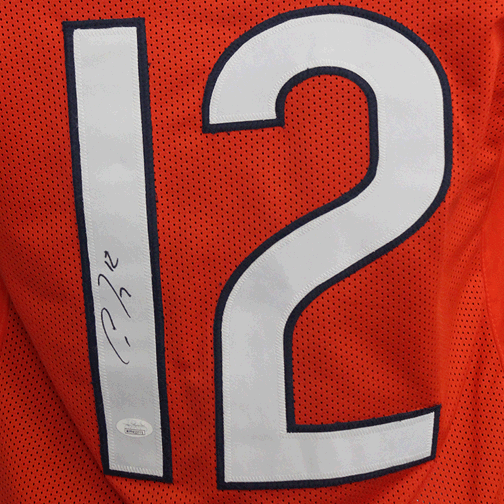 Allen Robinson Autographed Pro Style Football Jersey Orange (JSA) - RSA