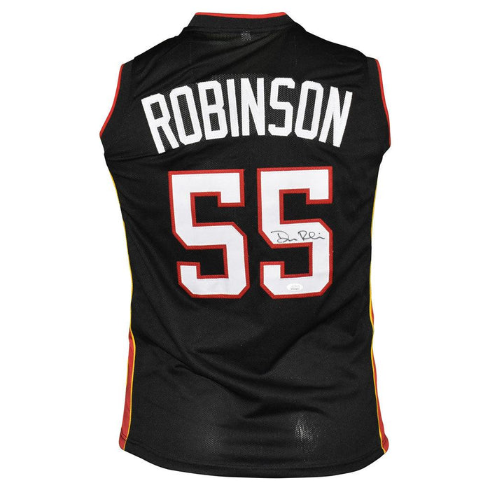 Duncan Robinson Signed Miami Pro Black Basketball Jersey (JSA) - RSA
