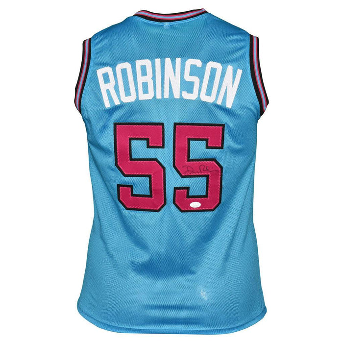Duncan Robinson Signed Miami Pro Blue Basketball Jersey (JSA) - RSA
