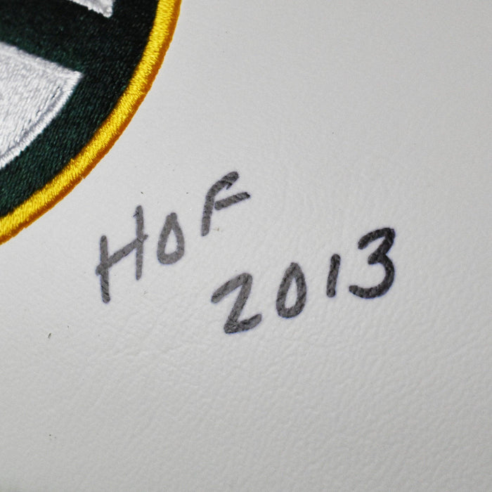 Dave Robinson Signed HOF 2013 Green Bay Packers Official Logo Football (JSA) - RSA