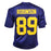 Dave Robinson Signed "HOF 13" Inscription Green Bay Blue ACME Throwback Football Jersey (JSA) - RSA