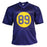 Dave Robinson Signed "HOF 13" Inscription Green Bay Blue ACME Throwback Football Jersey (JSA) - RSA