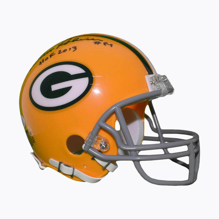 Dave Robinson Signed HOF 2013 Green Bay Packers Mini Football Helmet (JSA) - RSA