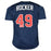 John Rocker Signed Atlanta Blue Baseball Jersey (JSA) - RSA