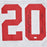 Johnny Rodgers Signed 72 Heisman Inscription Nebraska College White Football Jersey (JSA) - RSA