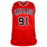 Dennis Rodman Signed Chicago Red Basketball Jersey (JSA)