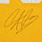 Dennis Rodman Signed Los Angeles Pro Yellow Basketball Jersey (JSA) - RSA