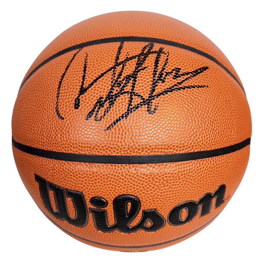 Dennis Rodman Signed Wilson NBA Authentic Series Basketball Black Ink (JSA) - RSA