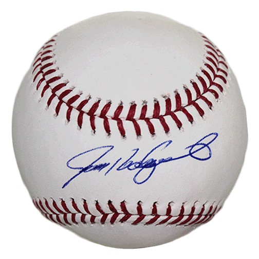 Ivan "Pudge" Rodriguez Autographed Official Major League Baseball (JSA) - RSA