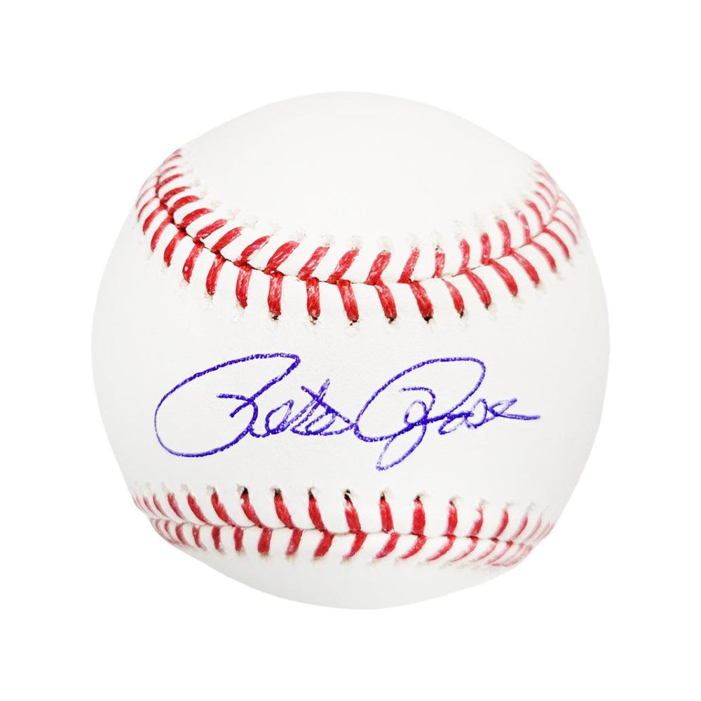 Pete Rose Signed Rawlings Official Major League Baseball (JSA) - RSA