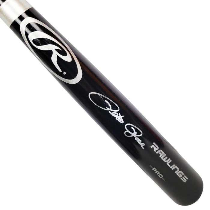 Pete Rose Signed Rawlings Black Baseball Bat (JSA) - RSA
