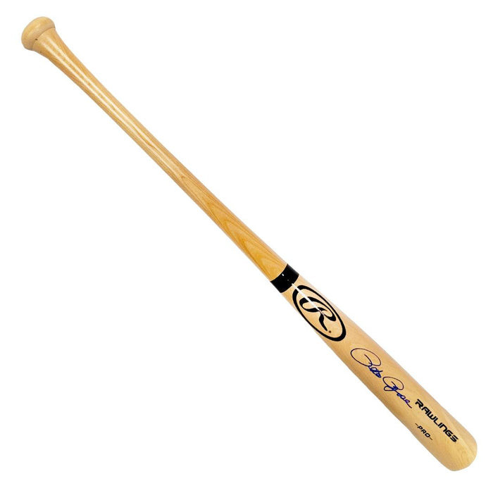 Pete Rose Signed Rawlings Blonde Baseball Bat (JSA) - RSA