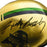Rudy Ruettiger Signed Notre Dame Fighting Irish Mini Schutt Hydro Gold Football Helmet (JSA) - RSA