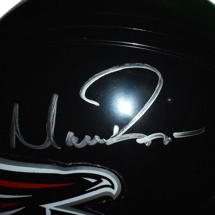 Matt Ryan Signed Atlanta Falcons Mini Replica Black Football Helmet (JSA) - RSA