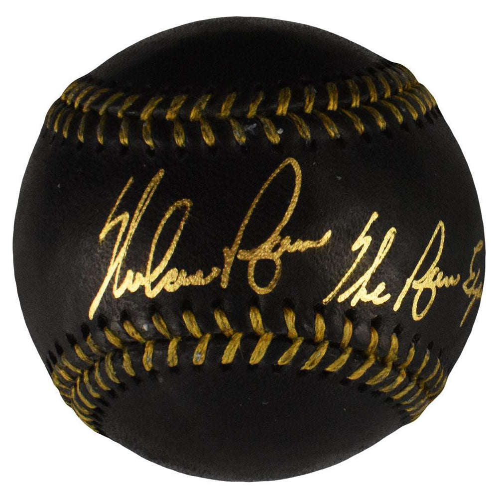 Nolan Ryan Signed And Inscribed The Ryan Express Black MLB Baseball (AIV) - RSA