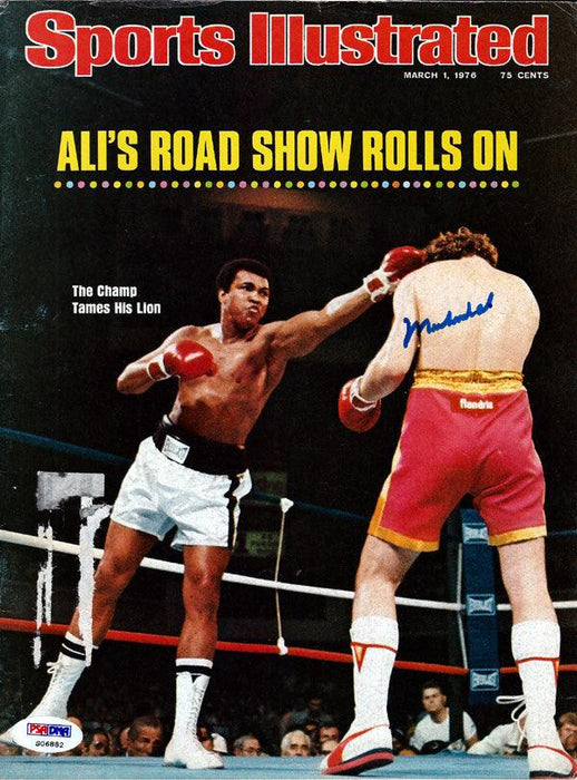Muhammad Ali Autographed Sports Illustrated Magazine PSA/DNA #S06882 - RSA