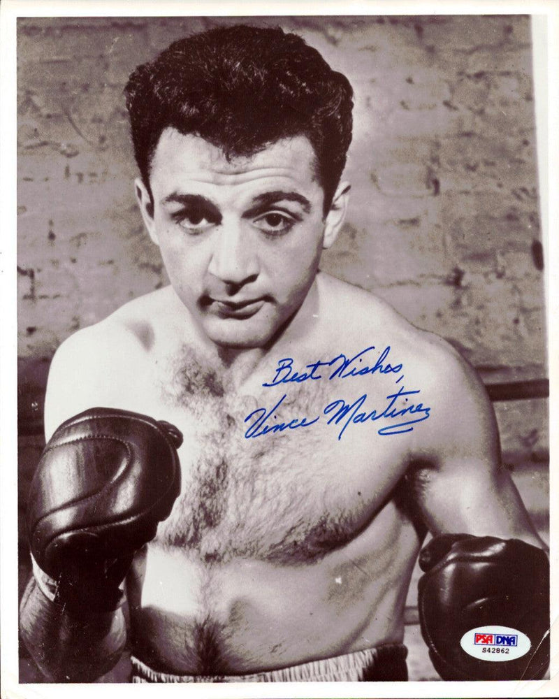Vince Martinez Autographed 8x10 Photo PSA/DNA #S42862 - RSA