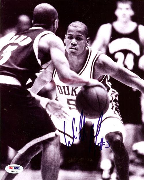 William Avery Autographed 8x10 Photo Duke Blue Devils PSA/DNA #S46251 - RSA