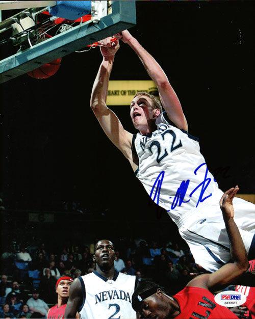 Nick Fazekas Autographed 8x10 Photo Nevada Wolf Pack PSA/DNA #S46927 - RSA