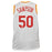 Ralph Sampson Signed Houston White Basketball Jersey (JSA) - RSA