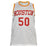 Ralph Sampson Signed Houston White Basketball Jersey (JSA) - RSA