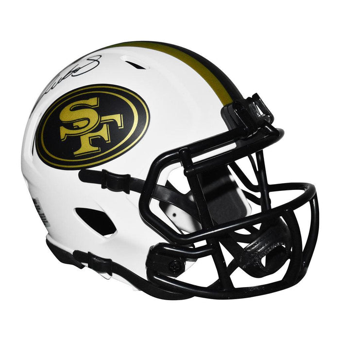 Deebo Samuel Signed 49ers Lunar Speed Mini Football Helmet (JSA) - RSA