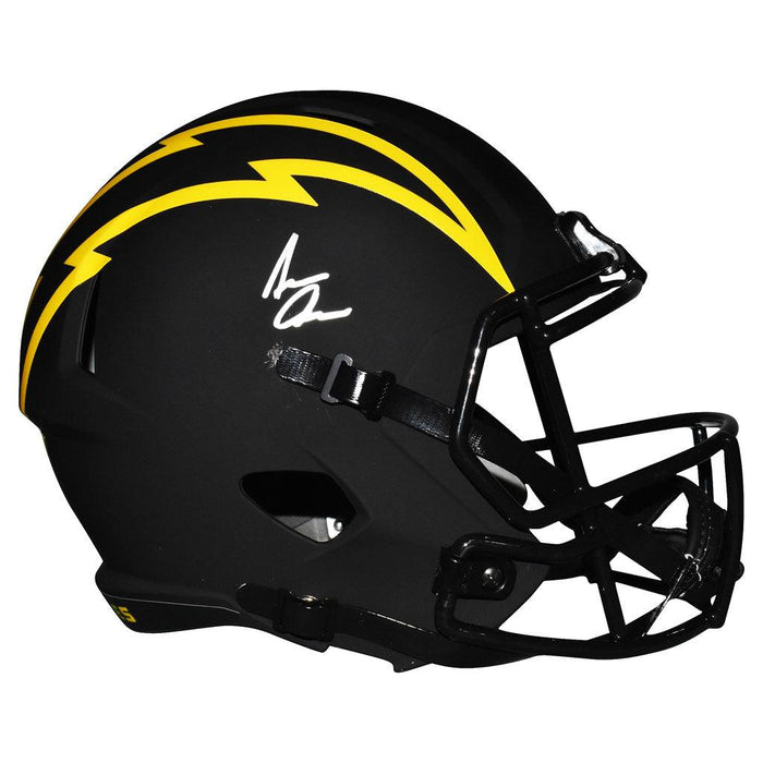 Asante Samuel Jr. Signed Los Angeles Chargers Eclipse Speed Full-Size Replica Football Helmet (JSA) - RSA