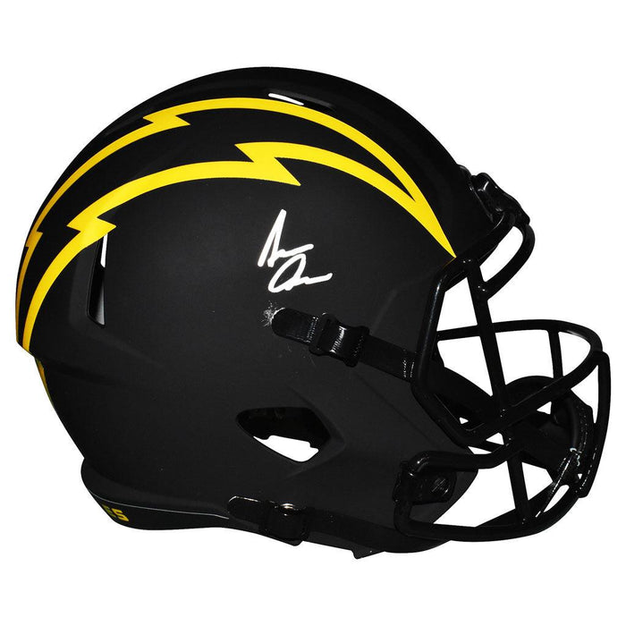 Asante Samuel Jr. Signed Los Angeles Chargers Eclipse Speed Full-Size Replica Football Helmet (JSA) - RSA