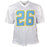 Asante Samuel Jr Signed Los Angeles White Football Jersey (JSA) - RSA