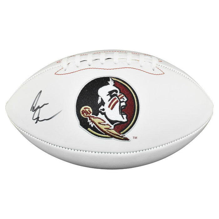Asante Samuel Jr Signed Florida State Seminoles Official Team Logo Football (JSA) - RSA