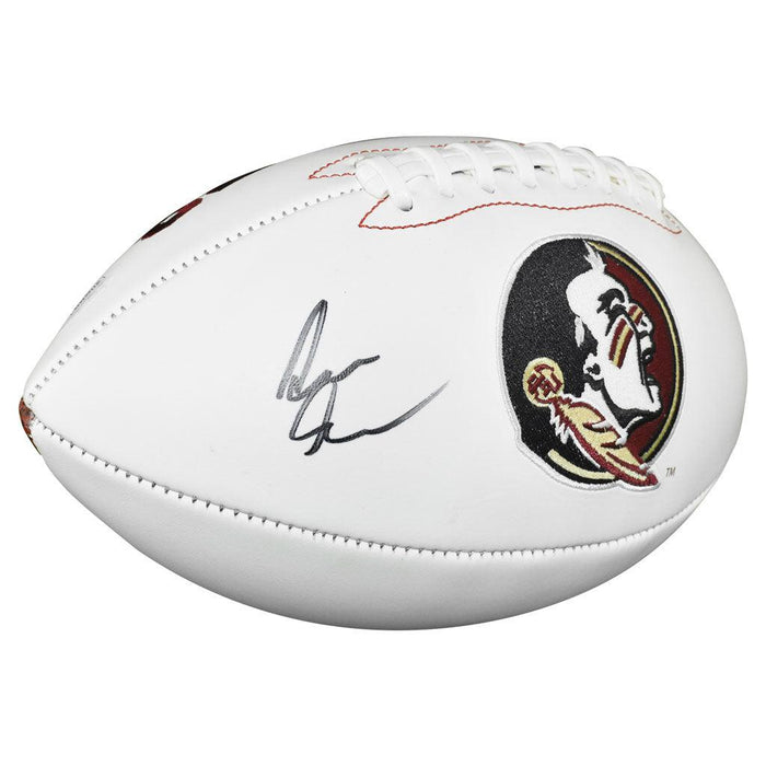 Asante Samuel Jr Signed Florida State Seminoles Official Team Logo Football (JSA) - RSA