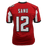 Mohamed Sanu Sr Red Pro Style Autographed Football Jersey (JSA) - RSA