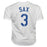 Steve Sax Signed Los Angeles White Baseball Jersey (JSA) - RSA