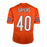 Gale Sayers Signed Chicago Pro Style Orange Jersey (PSA) - RSA