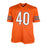 Gale Sayers Signed Chicago Pro Style Orange Jersey (PSA) - RSA