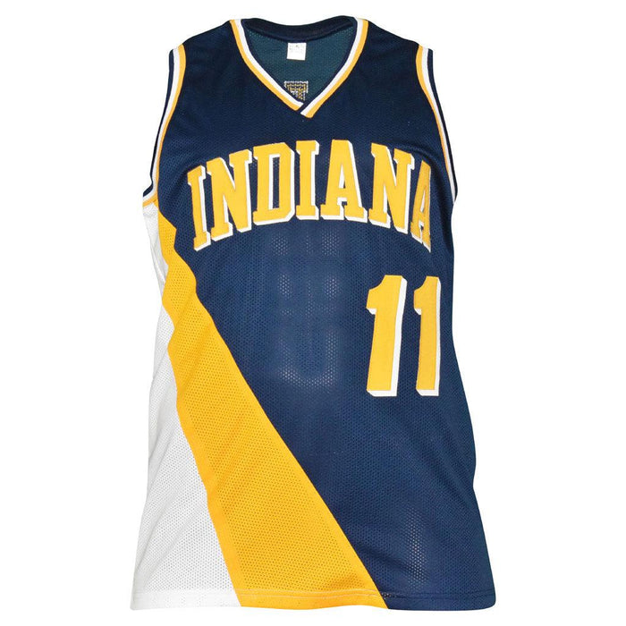 Indiana Pacers Detlef Schrempf Autographed White Jersey MCS Holo Stock  #202424 - Mill Creek Sports
