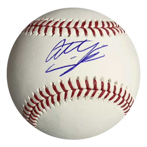 Anthony Seigler New York Yankees 2018 #1 Draft Pick Autographed Official Major League Baseball (JSA ) - RSA