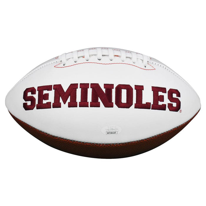 Asante Samuel Jr Signed Florida State Seminoles Official Team Logo Football (JSA) - RSA
