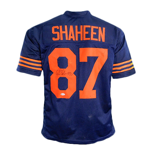 Adam Shaheen Signed Pro Edition Football Jersey Color Rush (Beckett) - RSA