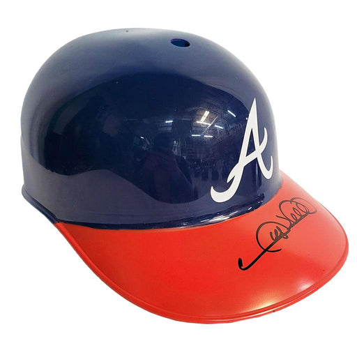 Gary Sheffield Signed Atlanta Braves Souvenir MLB Baseball Batting Helmet (JSA) - RSA