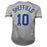 Gary Sheffield Signed Los Angeles Grey Baseball Jersey (JSA) - RSA