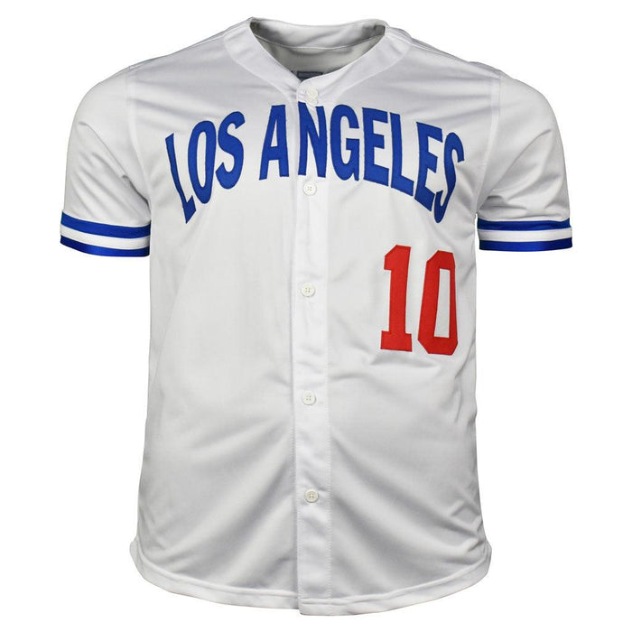 Gary Sheffield Signed Los Angeles White Baseball Jersey (PSA) - RSA