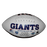 Sterling Shepard New York Giants Logo Full Size Autographed Football (JSA) - RSA