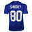 Jeremy Shockey Signed New York Pro Blue Football Jersey (JSA) - RSA