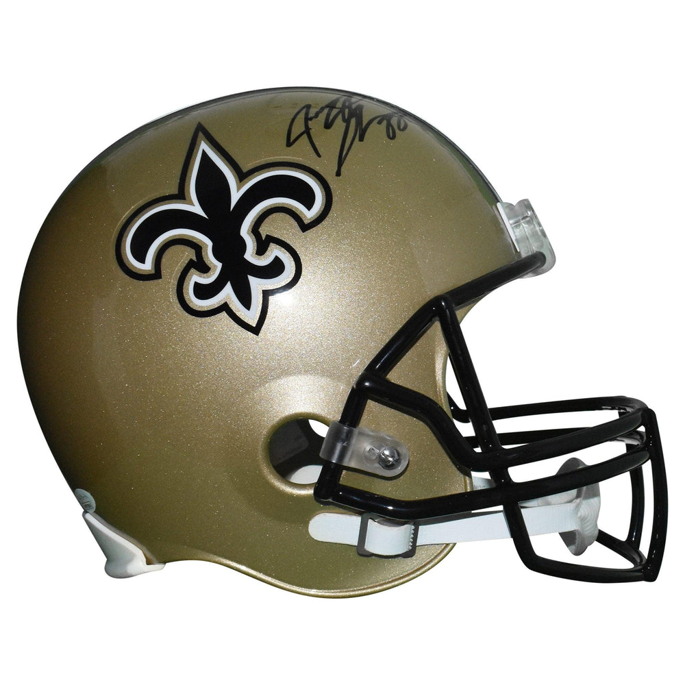 Jeremy Shockey Signed New Orleans Saints Full-Size Replica Football Helmet  (JSA) - RSA