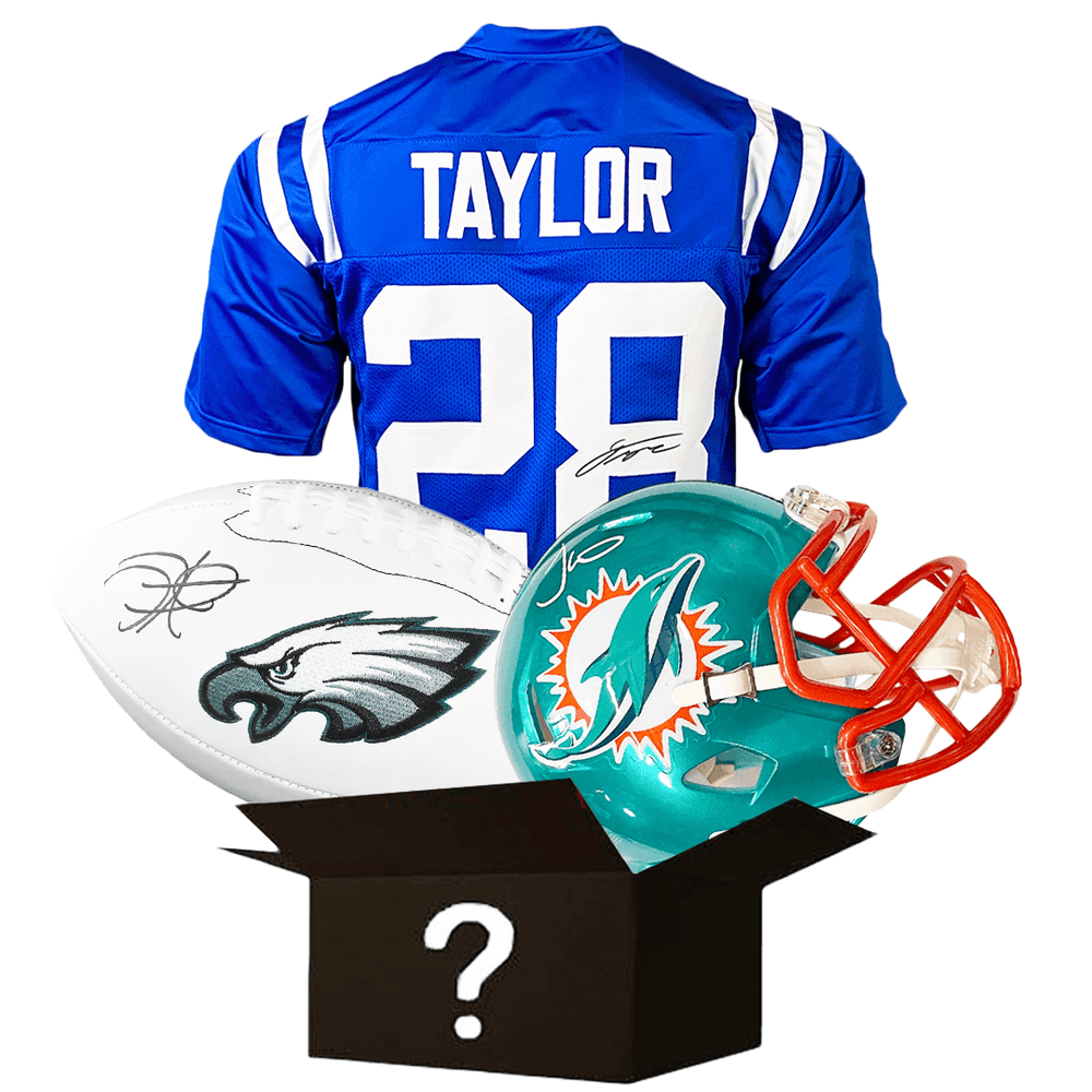 Current NFL Star Mixed Mystery – Signed Jersey, Mini OR Football - RSA