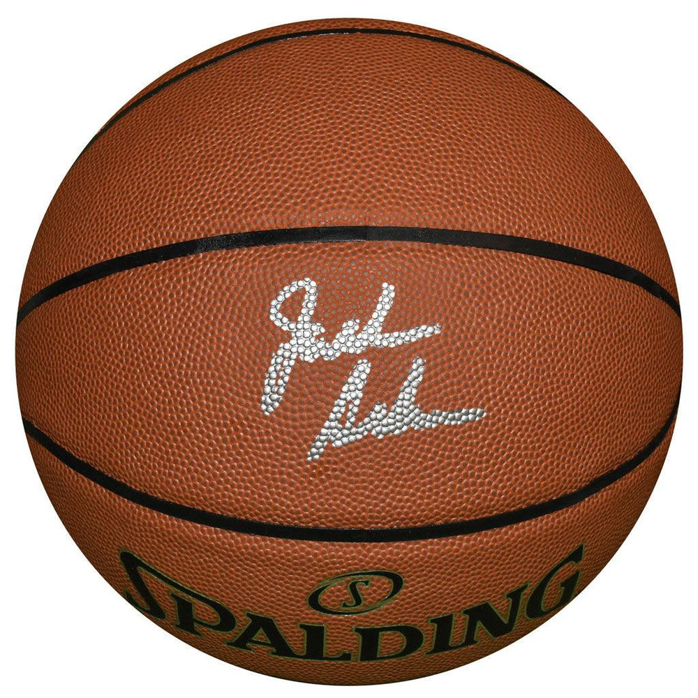 Jack Sikma Signed Spalding NBA Pro Tack Indoor/Outdoor Basketball (JSA) - RSA