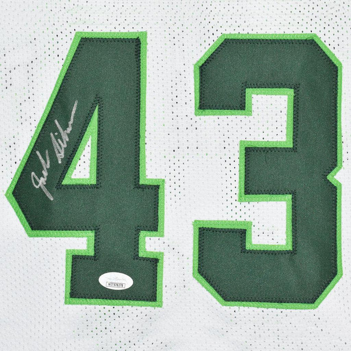 Jack Sikma Signed Milwaukee White Basketball Jersey (JSA) - RSA